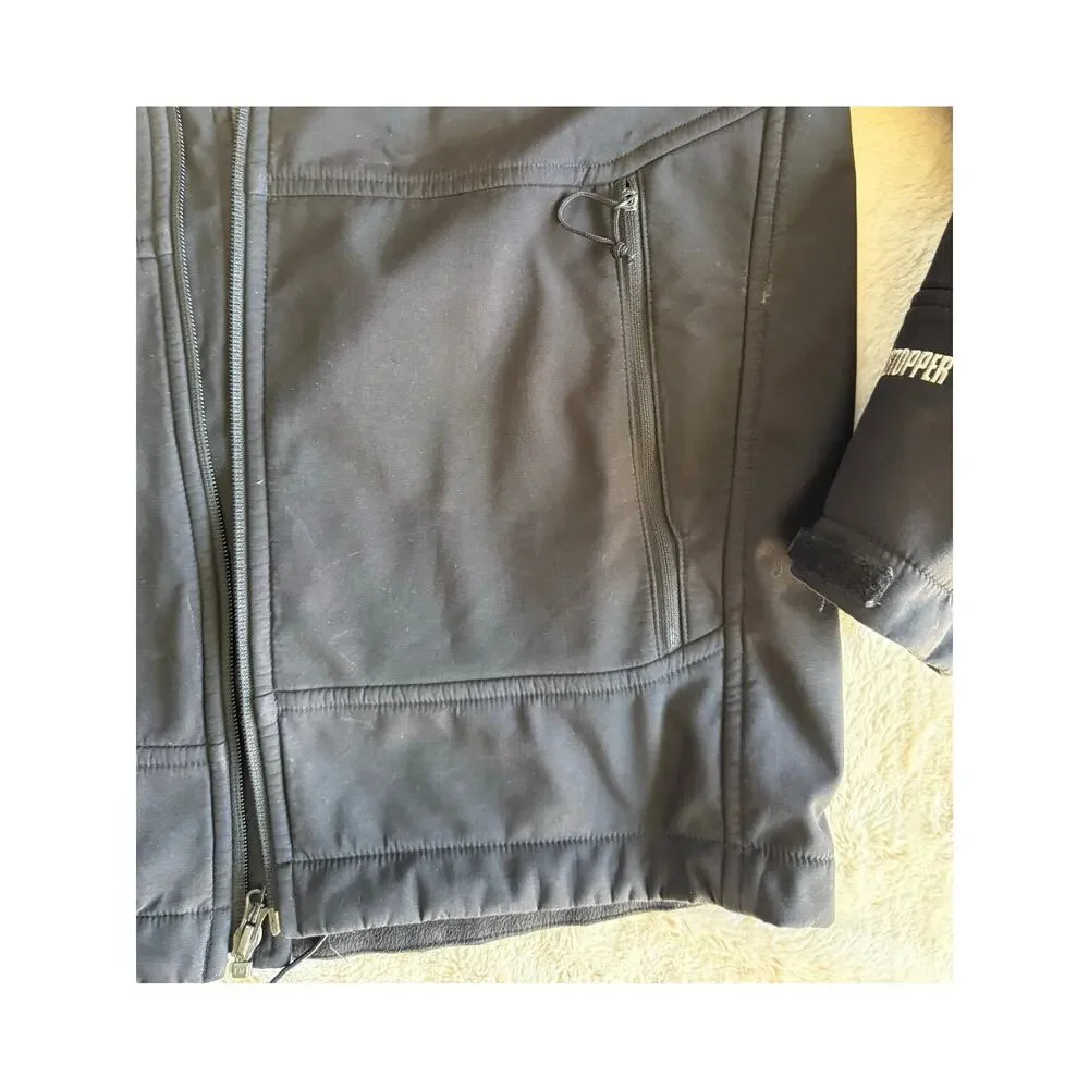 Vintage The North Face Black Windstopper Waterproof Jacket Size Medium